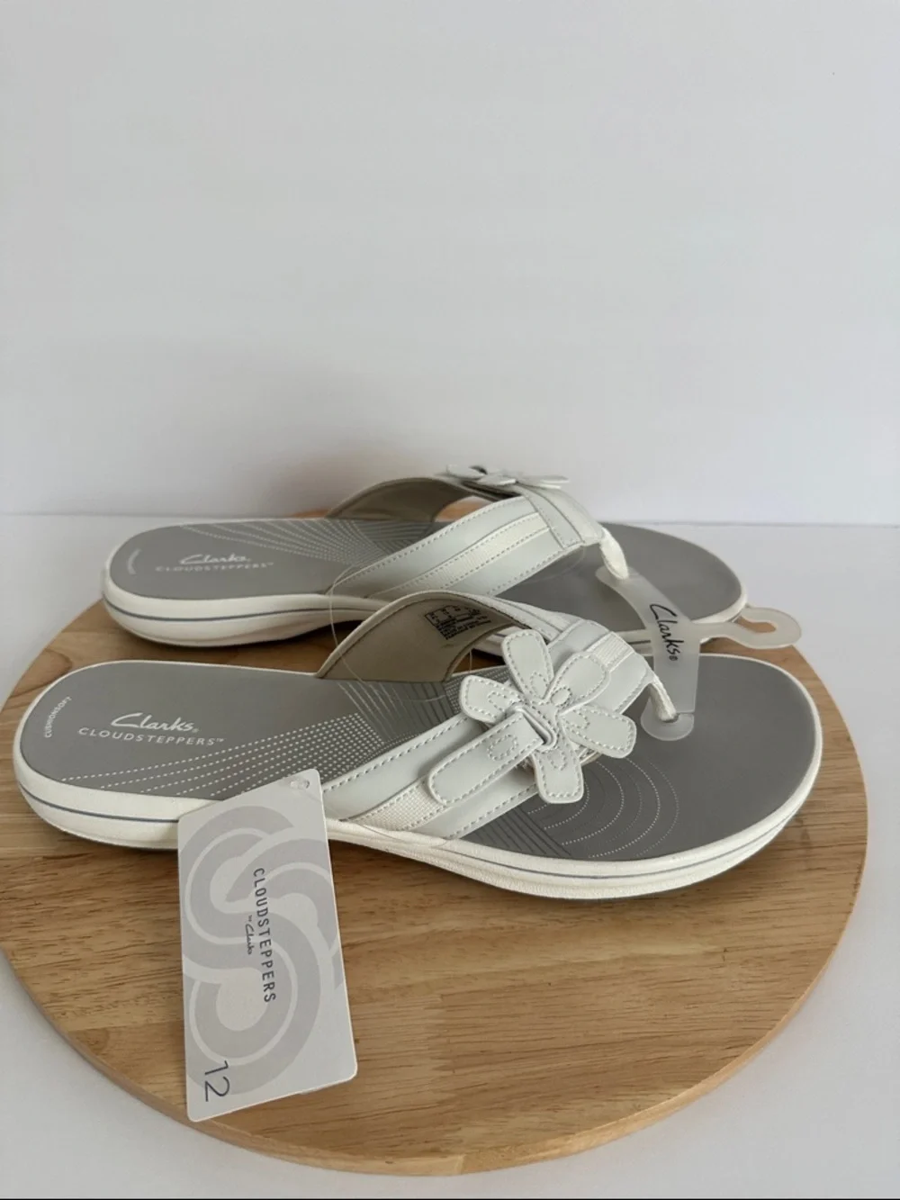 Clarks Cloudsteppers Womens Brinkley Flora Flip-Flops